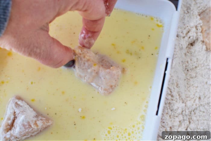 Homemade Crispy Air Fryer Chicken Nuggets 4 Air fryer chicken nuggets cooking in a Ninja Foodi.