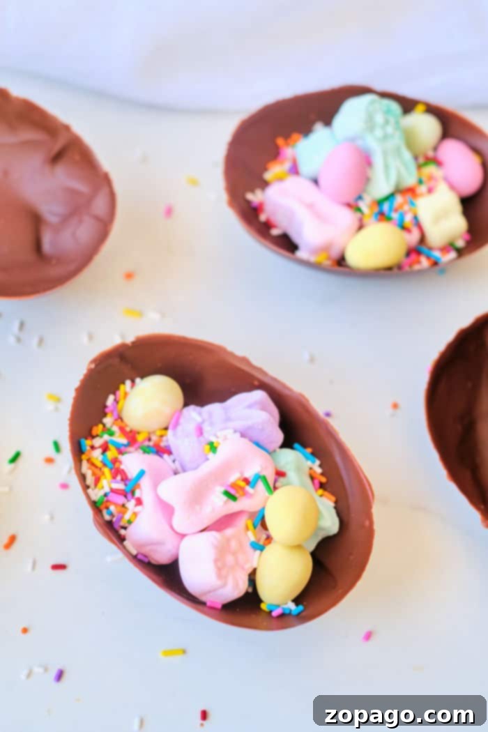 Create Your Own Chocolate Surprise Eggs 5 homemade Kinder Joy eggs