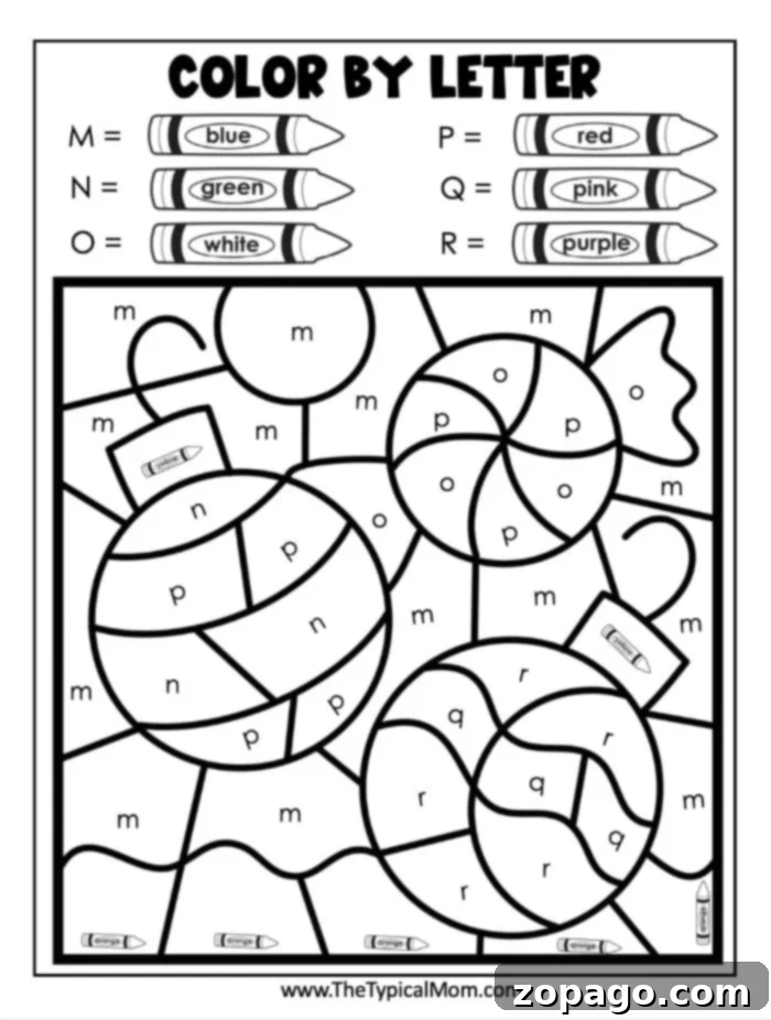 Free Printable Alphabet Bingo 5 A child's hand colors in a letter-by-number worksheet, depicting the letter 'E' in a playful font.