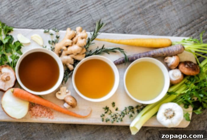 what is chicken broth