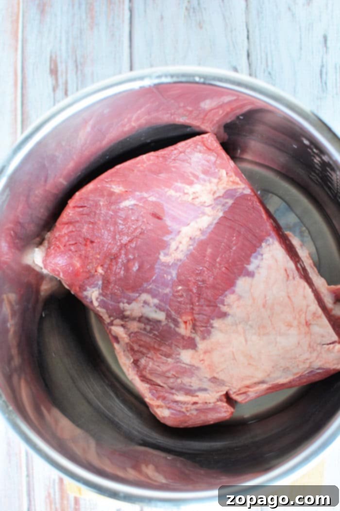 Tender Pressure Cooker Brisket 4 Pressure Cooker Brisket recipe