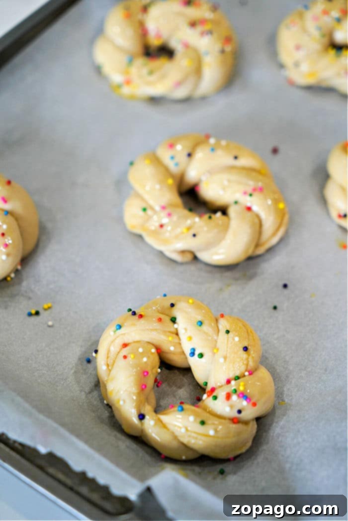 Colorful Easter Loaf 10 Easy Easter bread with chocolate eggs and sprinkles