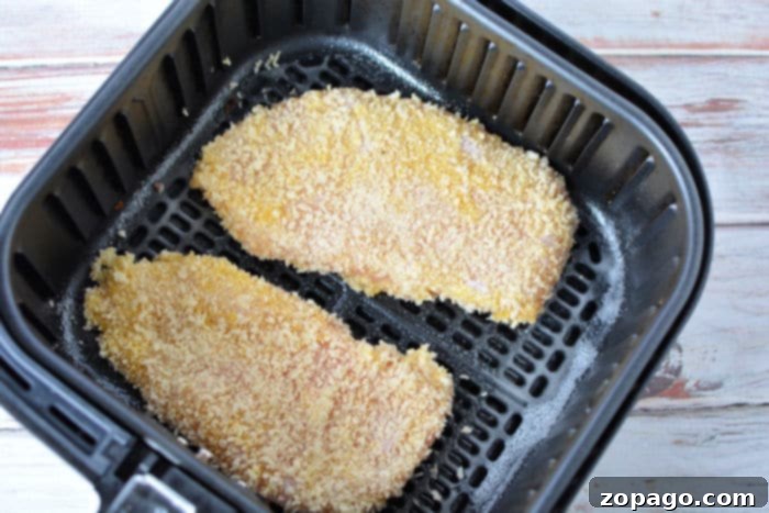 chicken cutlets in air fryer