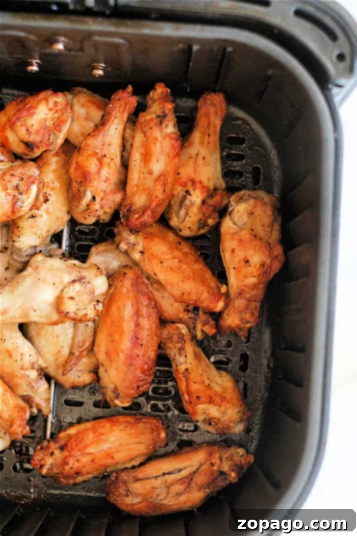 Crispy Air Fryer Lemon Pepper Wings 2 Crispy Air Fryer Lemon Pepper Chicken Wings with Zest