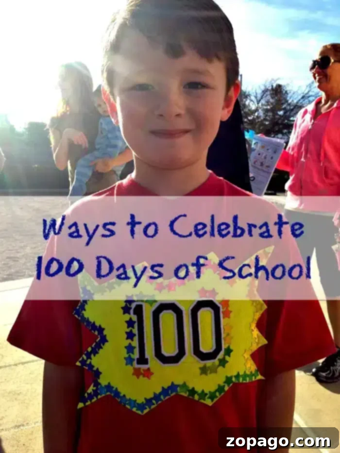 Explore a range of 100 Days of School shirt ideas that are easy, fun, and use everyday items. Perfect for boys and girls to celebrate this school milestone! Creative 100 Day T-Shirt Ideas