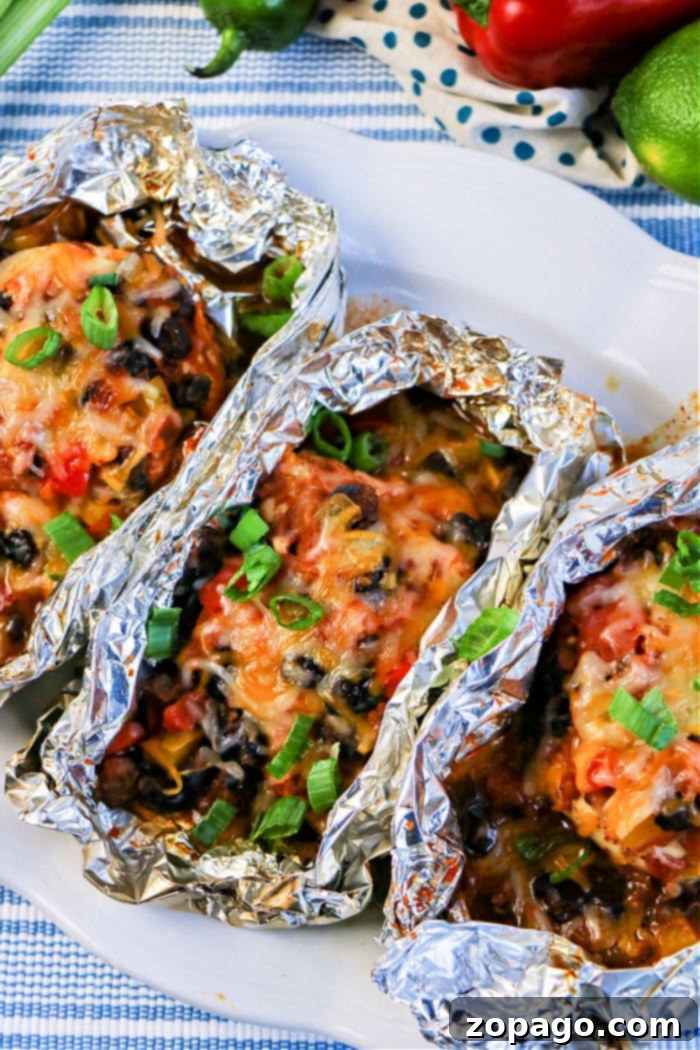 Easy Grilled Dinners 7 Another view of foil packet meals for camping