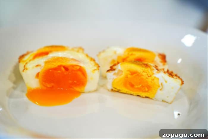 Easy Air Fryer Sausage Patties 8 Comparison of air fryer eggs cooked in silicone cups