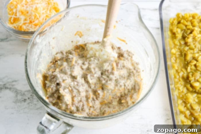 Cheesy Chile Relleno Bake 4 Hatch Chile Casserole with perfectly melted cheese
