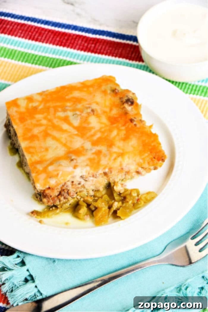 Cheesy Chile Relleno Bake 9 Chile Relleno Casserole Recipe ready for a second delicious helping