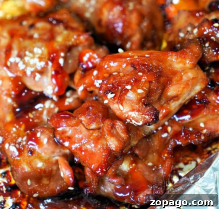 Sticky Teriyaki Chicken Thighs 8 Baked Teriyaki Chicken Thighs
