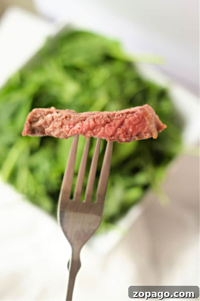 Perfect Air Fryer Ribeye 2 Ribeye in Air Fryer: A perfectly cooked steak with a crispy crust.