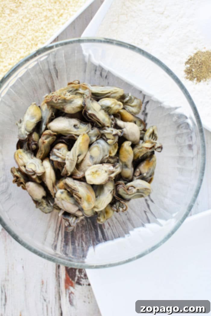 Crispy Air Fryer Oysters 4 oysters