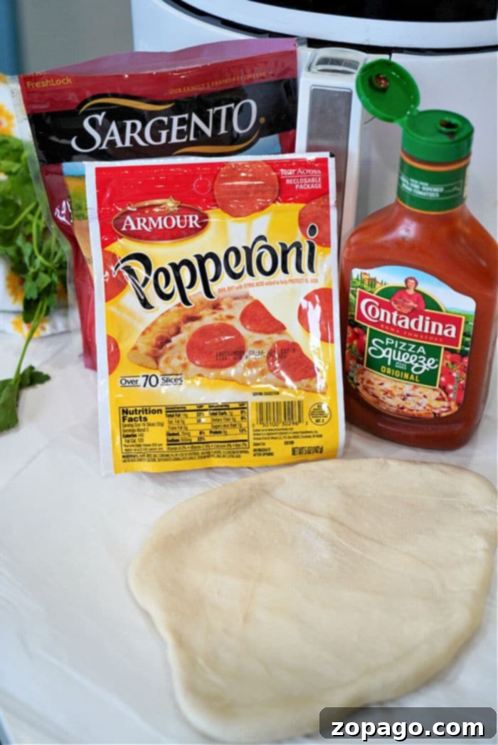 Homemade Handheld Delights 5 homemade air fryer pizza pockets, freshly cooked and golden brown