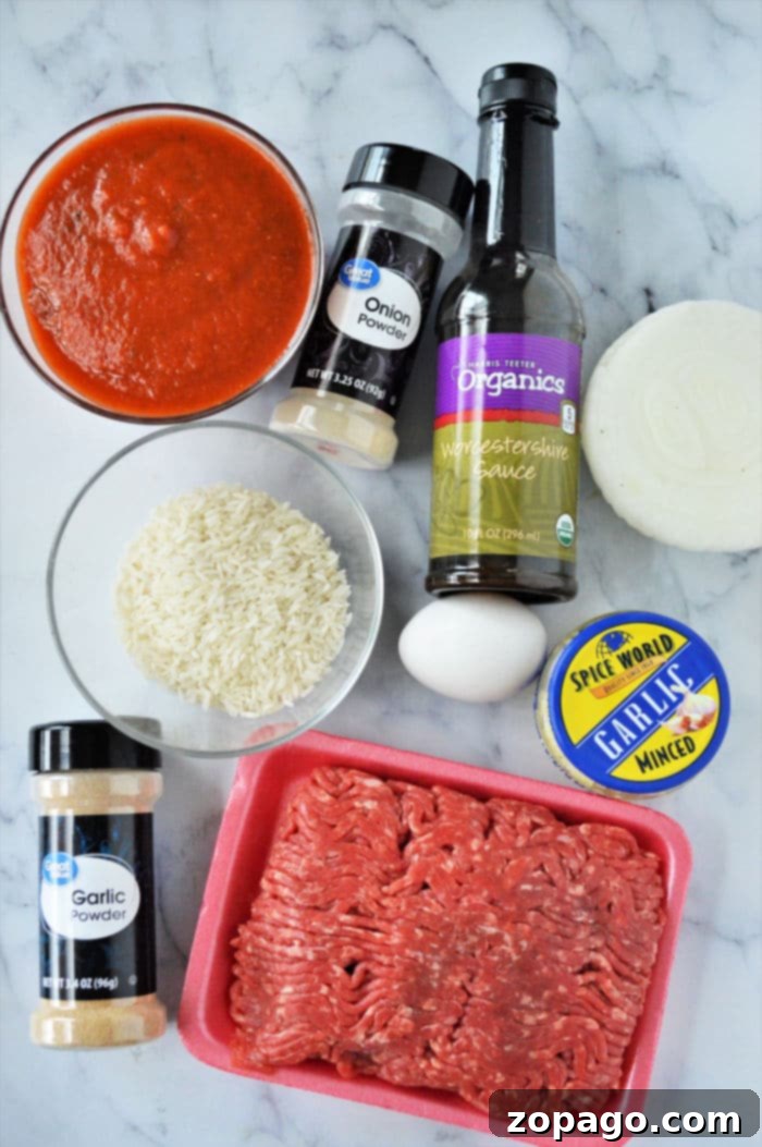 Easy Instant Pot Porcupine Meatballs 3 Porcupine Meatballs recipe
