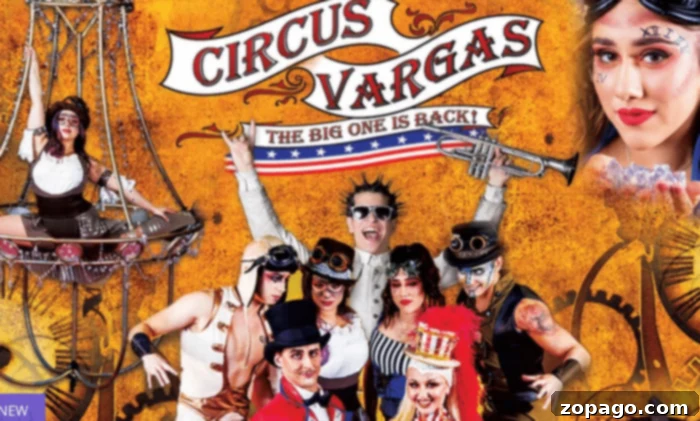 Experience Circus Vargas at Promenade Temecula 3 Circus Vargas motorcyclists in the Globe of Death