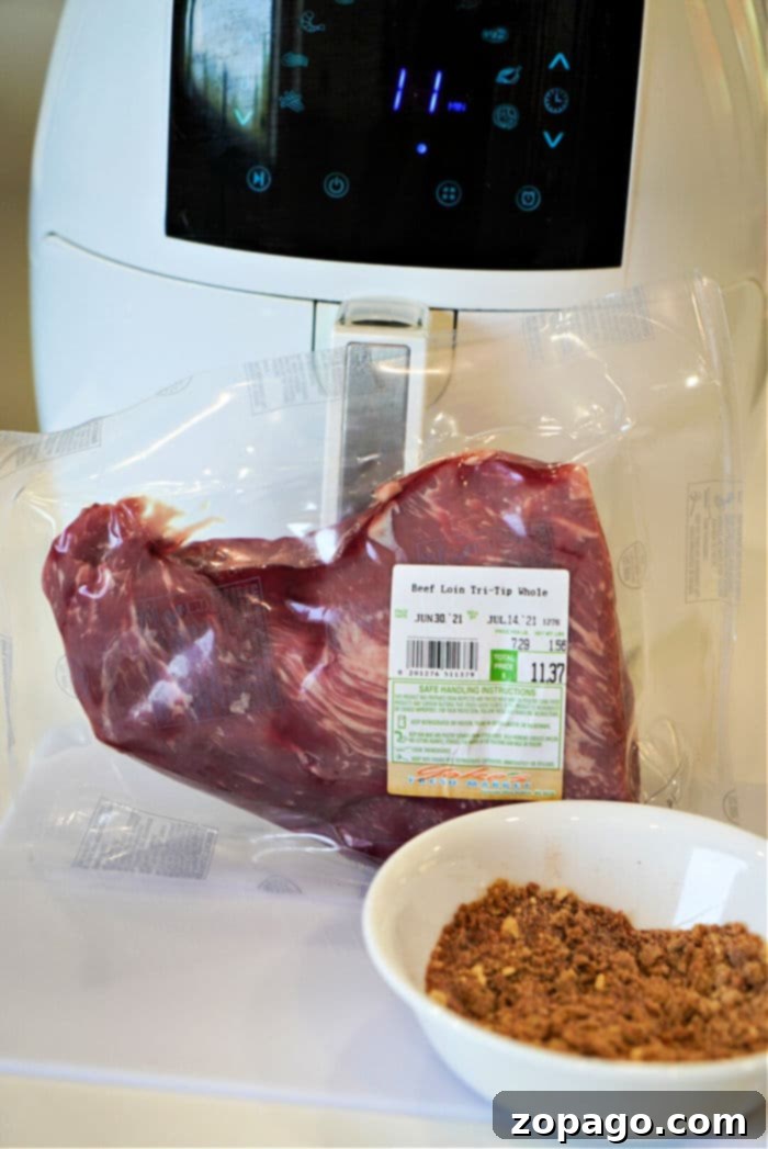 Perfect Air Fryer Tri Tip 3 tri tip in air fryer