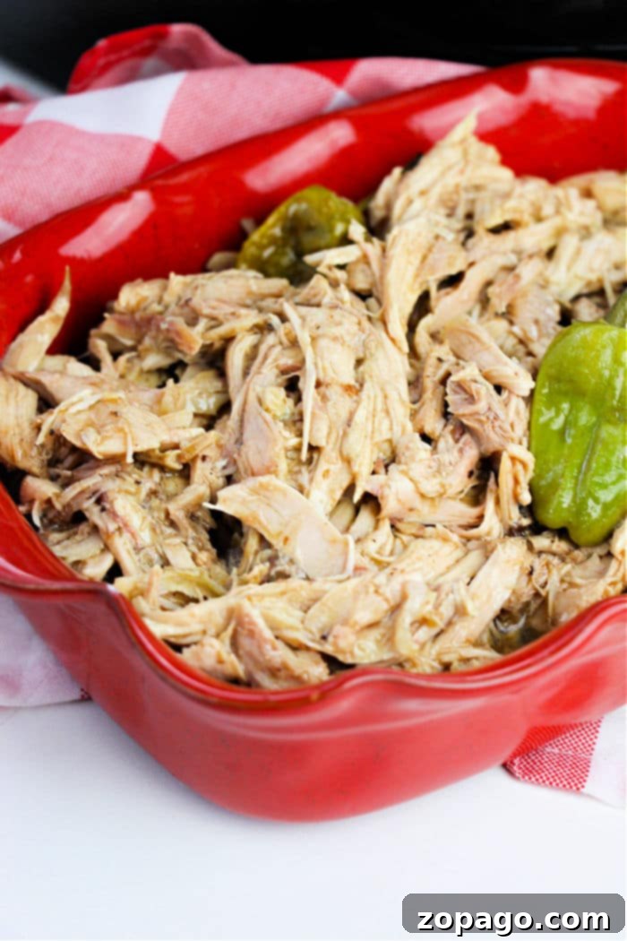 Tangy Pepperoncini Chicken 7 Pepperoncini Chicken recipe