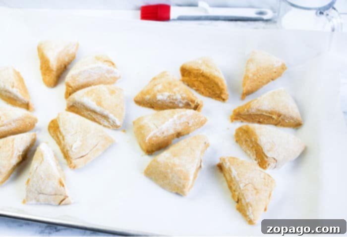Homemade Starbucks Pumpkin Scones 4 Pumpkin Scone recipe