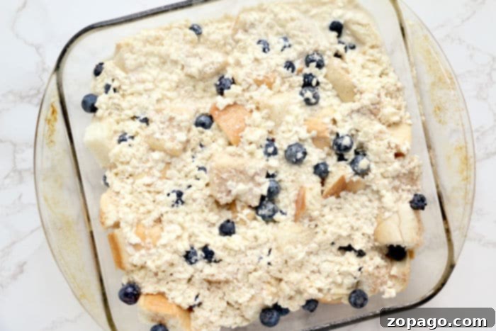 Warm Blueberry Custard Bake 7 fresh blueberry recipe