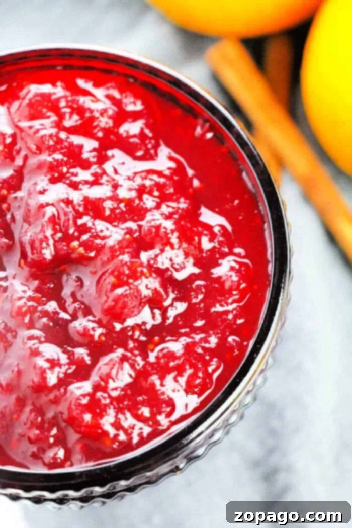 Signature Ocean Spray Cranberry Sauce 7 Ocean Spray Cranberry Sauce Recipe, served in an elegant dish, ready for holiday festivities.
