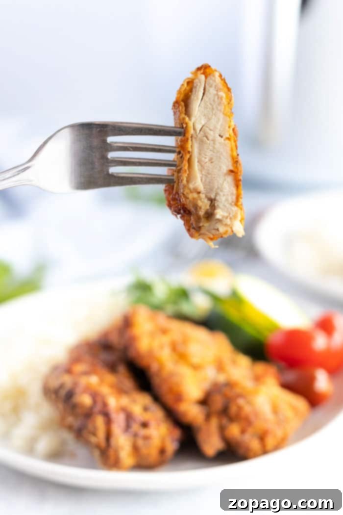 Crispy Air Fryer Chicken Thighs 7 Air Fryer Fried Chicken Thighs