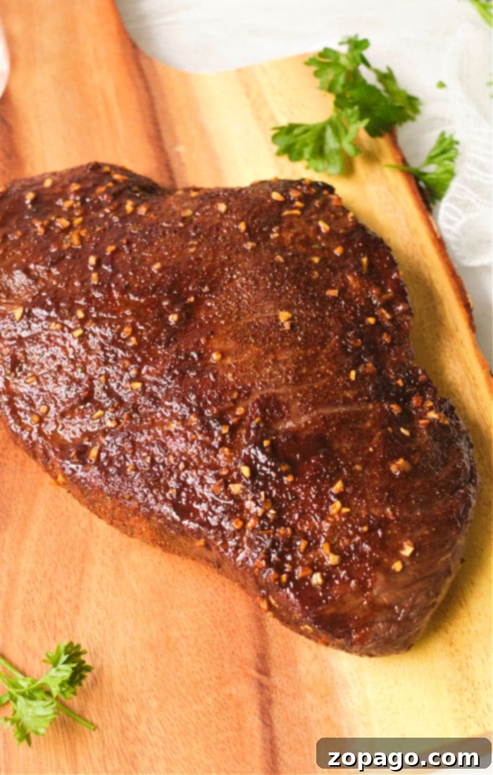 Savory Dry Rub Air Fryer Flank Steak 7 flank steak air fryer