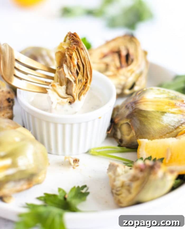 Getting Kids to Love Their Vegetables 2 Air Fryer Artichoke recipe - a delicious way to introduce new vegetables to kids