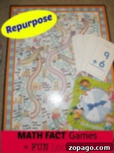 Engage children with fun, educational math games. Repurposed learning activities for skill development. Kids playing educational math games with repurposed materials