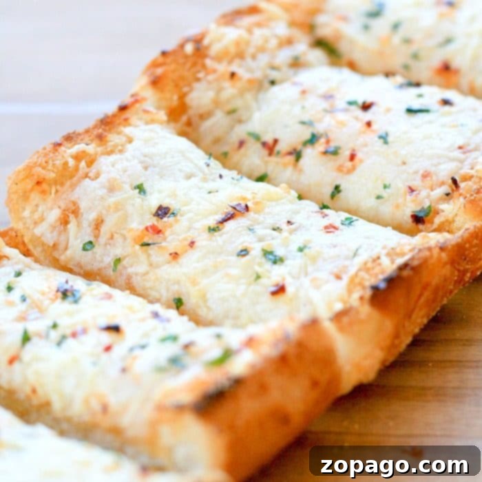 Irresistible Roasted Garlic Bread 4 Cheesy spicy garlic bread, freshly baked and golden
