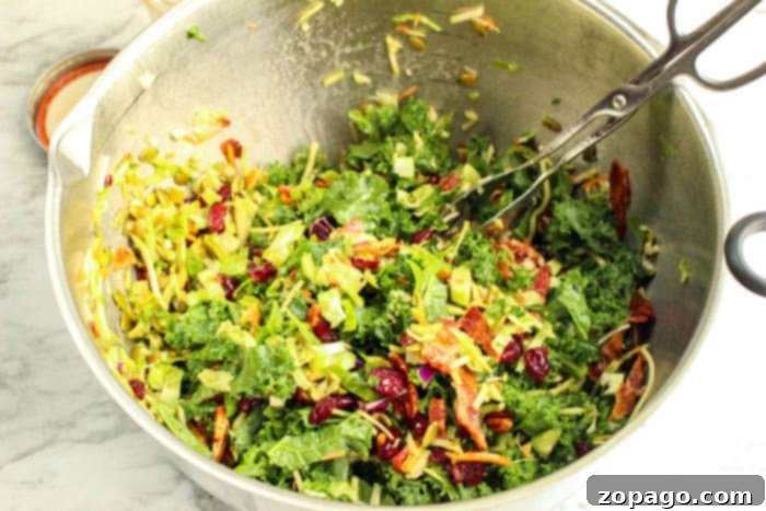 Mastering the Brussel Sprout Salad 5 kale salad