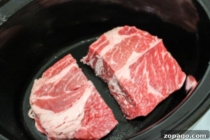 Tender Slow Cooker Roast Beef with Gravy 5 crockpot roast beef
