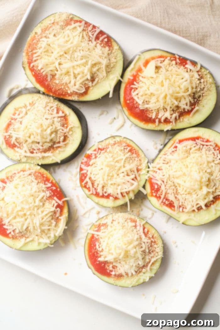 Low Carb Air Fryer Eggplant Parmesan 6 Air Fryer Eggplant Parmesan recipe