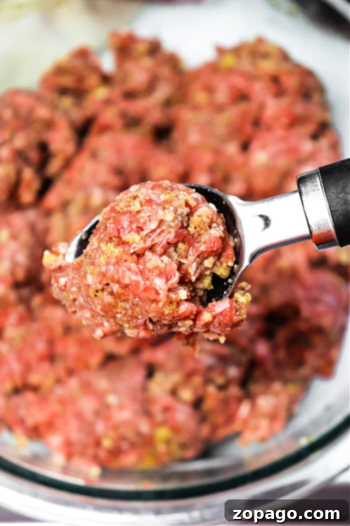 Slow Cooker Meatballs Smothered in Gravy 3 homemade meatballs recipe