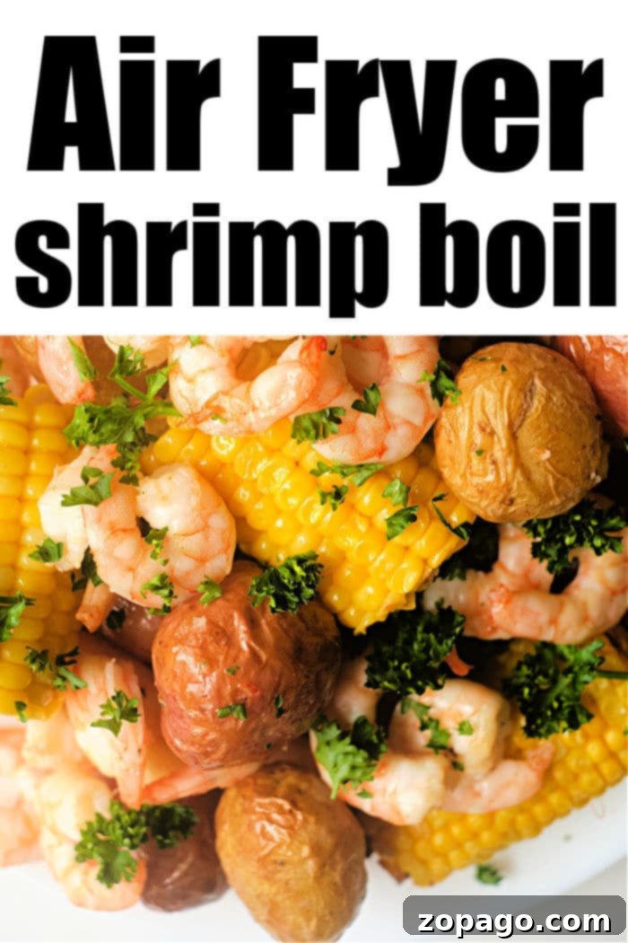 Ultimate Air Fryer Shrimp Boil 8 shrimp boil air fryer