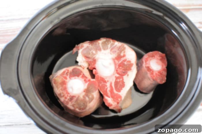Fall-Off-The-Bone Oxtail 4 Slow Cooker Oxtails