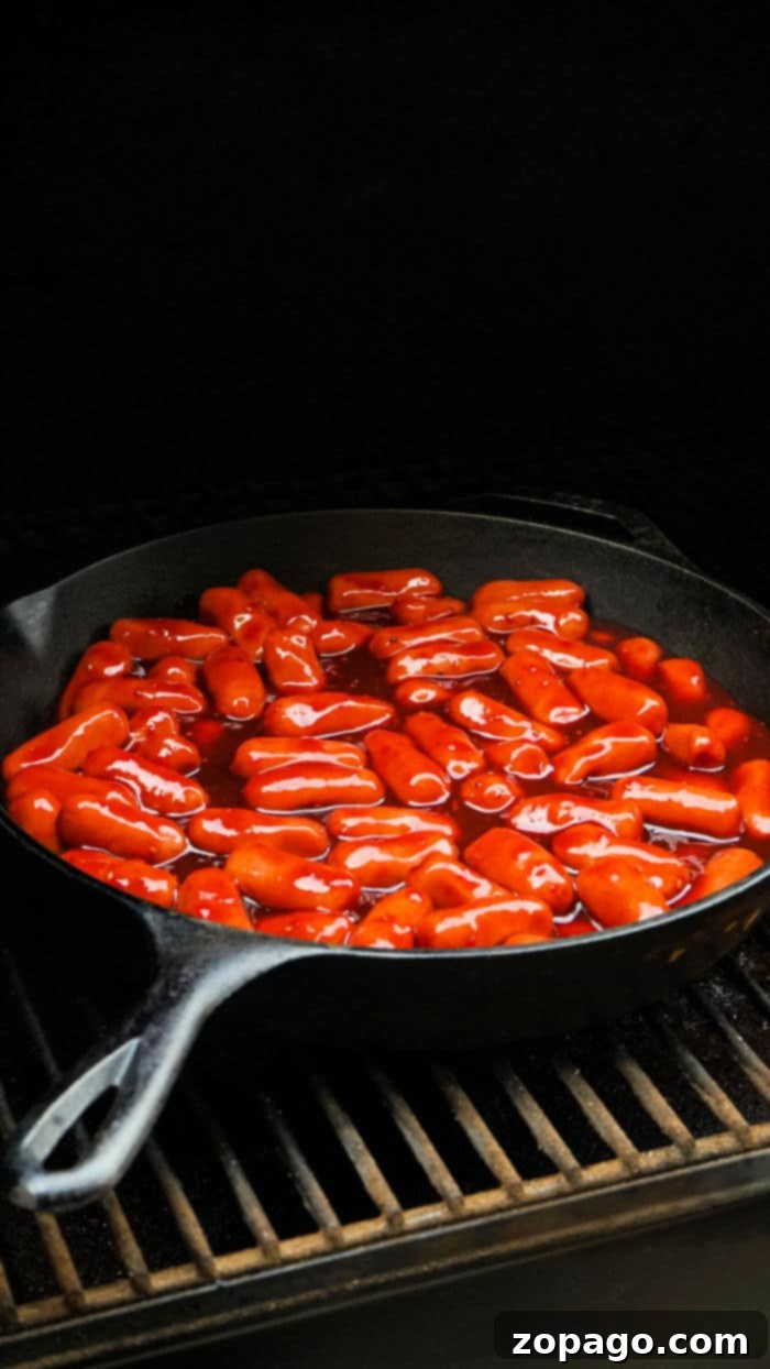 Smoky Traeger Bites 4 smoked smokies