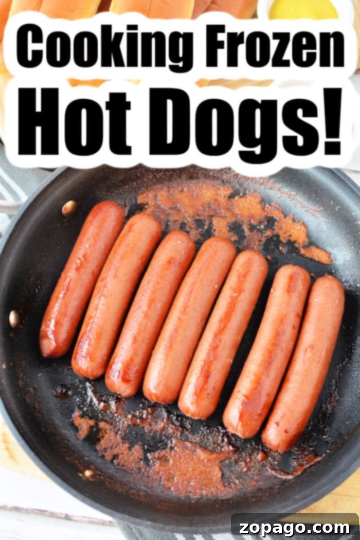 Frozen Hot Dogs Made Simple 6 How to Cook a Frozen Hot Dog in the oven