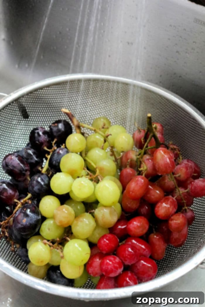 Your Charcuterie Board Shopping Blueprint 3 Fresh grapes as a delightful addition to a charcuterie board