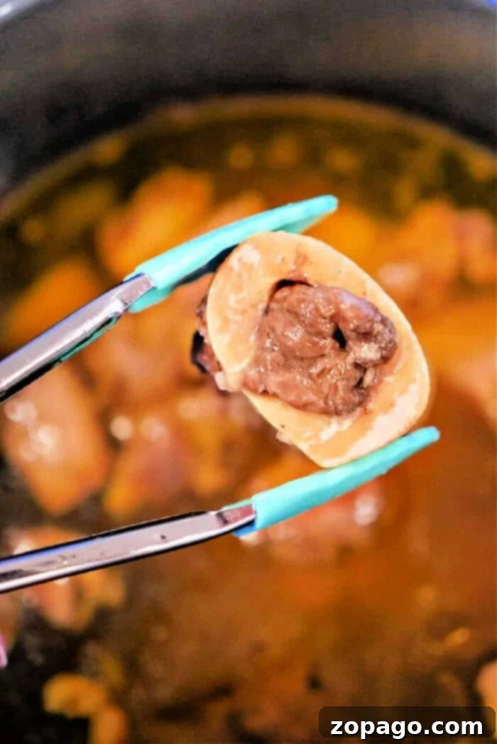 Unlocking the Flavor of Beef Marrow Bones 8 Instant Pot bone marrow ready to be served
