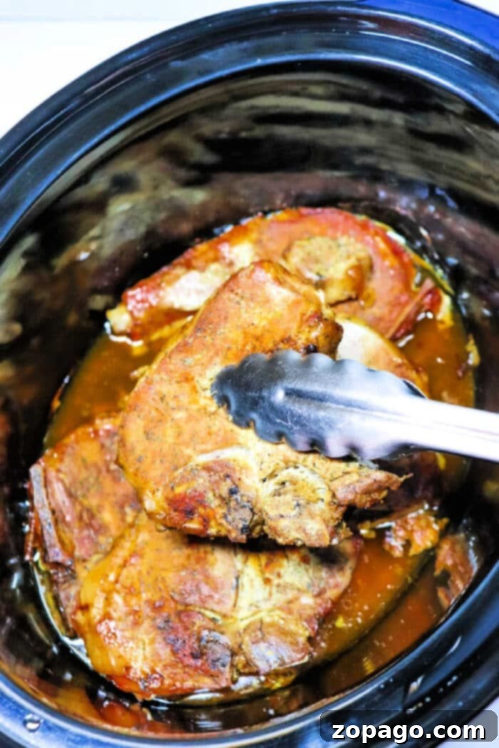 Slow Cooker Ranch Pork Chops 2 Tender Crockpot Ranch Pork Chops