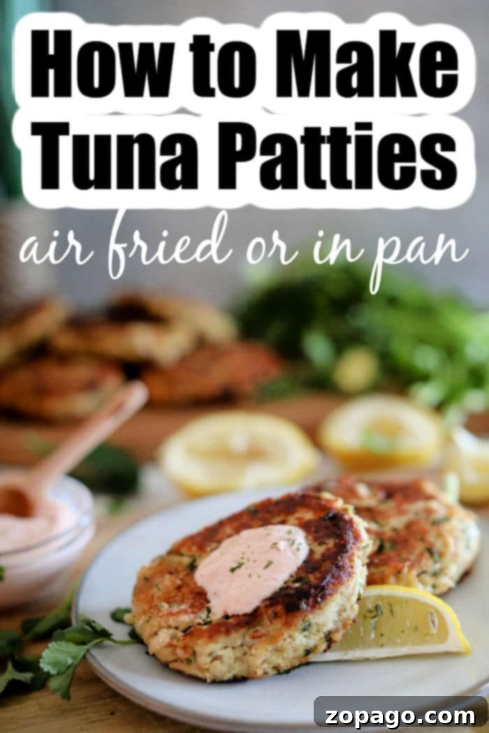 Air Fryer Tuna Patties 10 how to make tuna patties