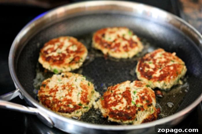 Air Fryer Tuna Patties 7 homemade tuna patties