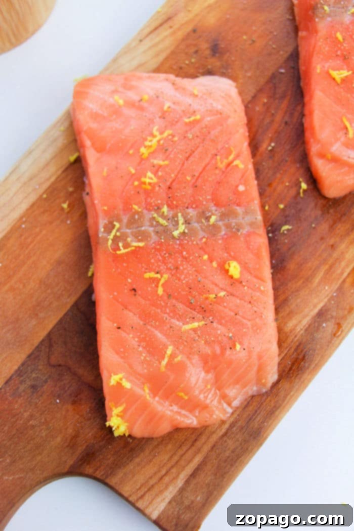 Salmon Fillet with Bacon