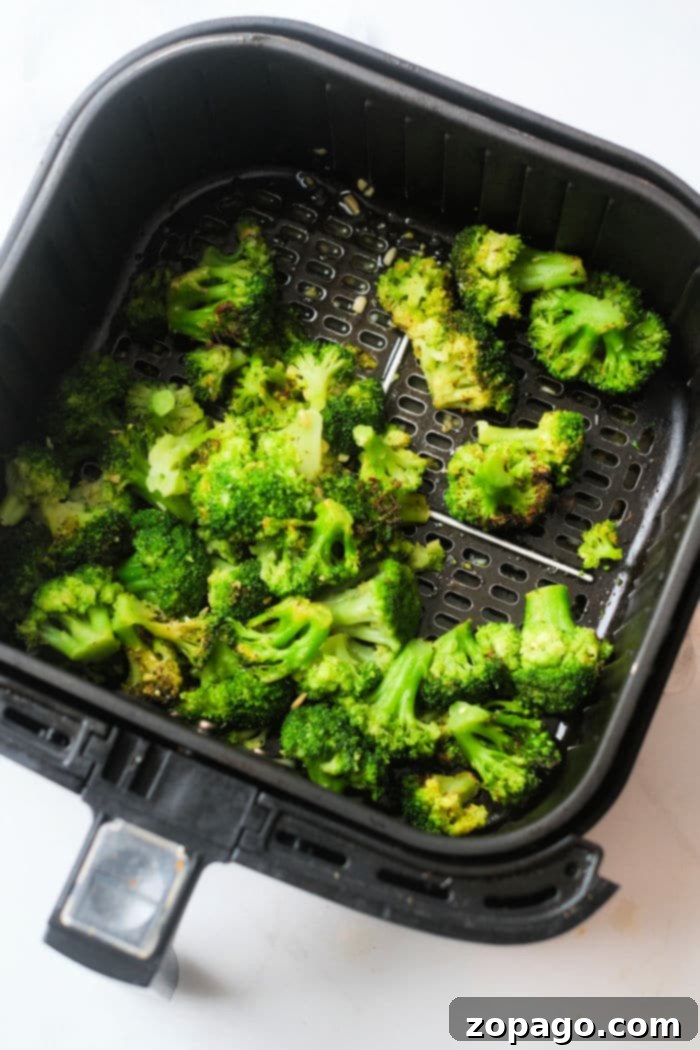 Crispy Air Fryer Frozen Broccoli 2 Air Fryer Broccoli frozen