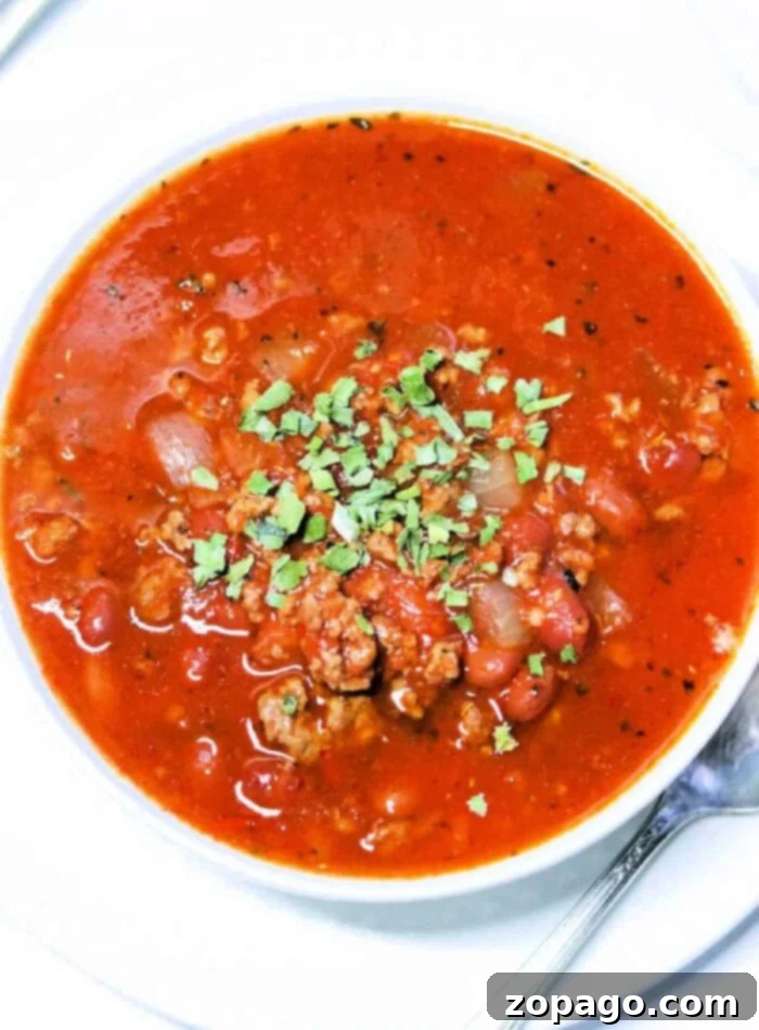 Hearty Venison Chili 2 ground-venison-crockpot-chili-recipe
