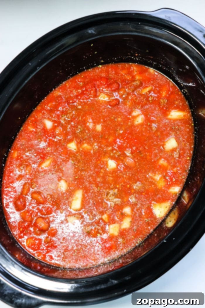 Hearty Venison Chili 9 chili with venison