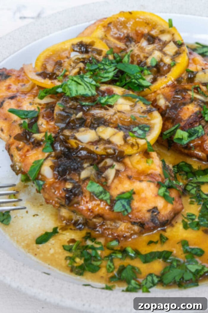 Effortless Italian Chicken Dinner 2 italian dressing marinated chicken