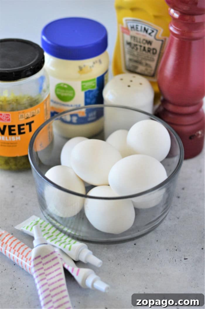 Renkli Doldurulmuş Yumurta Nasıl Yapılır 3 how to make colored deviled eggs