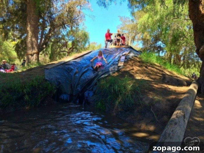 Southern California Water Park Guide 5 Huntington Beach Adventure Playground mud experience
