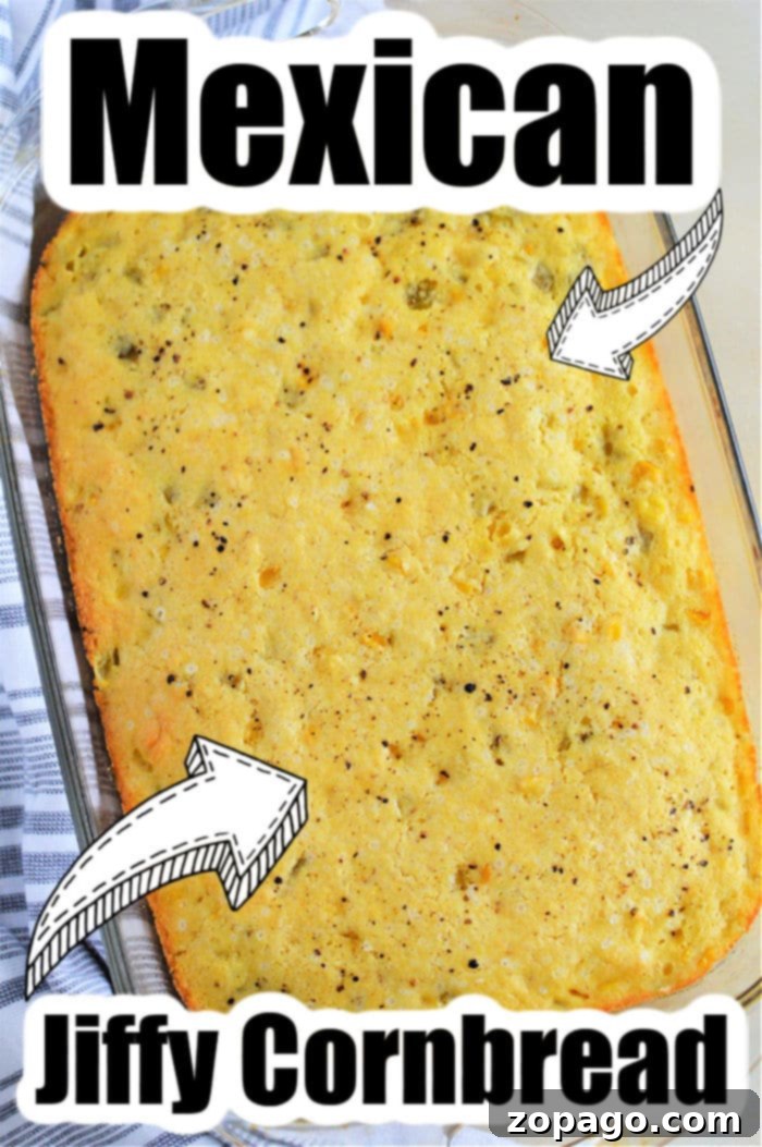 Quick Mexican Cornbread 5 Jiffy Mexican Cornbread slices on a cooling rack